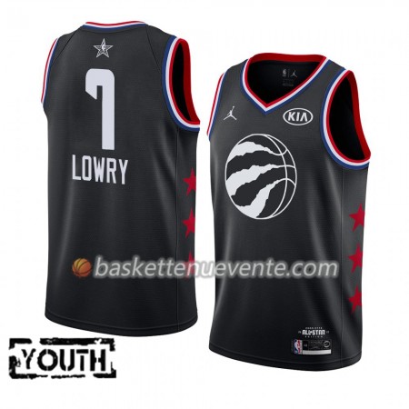 Maillot Basket Toronto Raptors Kyle Lowry 7 2019 All-Star Jordan Brand Noir Swingman - Enfant
